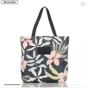 ALOHA Reversible Floral Tote Bag - Flora